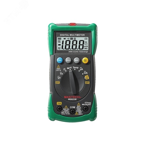 Мультиметр универсальный MS8233E, REXANT | код 13-2013 | MASTECH