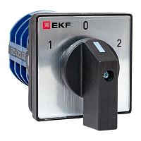 Переключатель кулачковый ПК-1-43 32А 3P «1-0-2» IP65 EKF | код pk-1-43-32-65 | EKF