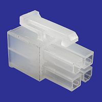 Разъём питания низковольтный RUICHI MF-2x2F, клеммный, 4 контакта | код 108539 | Ruichi