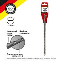 Бур по бетону 10x210мм SDS PLUS KR-91-0019 Kranz