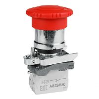 Кнопка ав ост возв пов OptiSignal D22 C4-ESTR-11 металл 1НО+1НЗ XB4BS8445 | код 332179 | КЭАЗ
