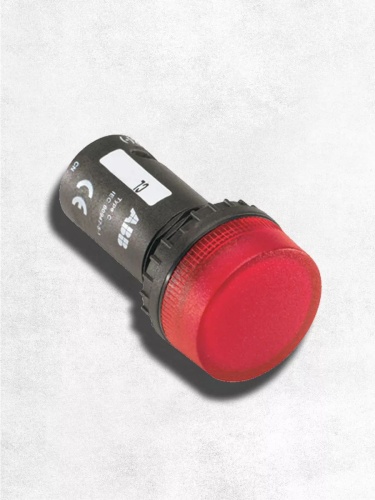 Лампа CL-504R красный свеодиод 48В AC/DC | код. 1SFA619402R5041 | ABB