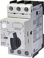 Автоматический выключатель защиты двигателя MPE25-1,0 | код 004648005 | ETI