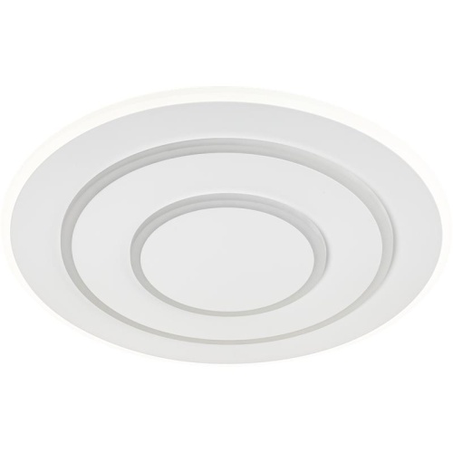 Люстра потолочная светодиодная диммируемая, GALASSIA, с ДУ, 3 режима, 470х470х55мм, 78Вт, 2700K+6400K/4200K/6400K+2700K, 35м, белый, 51580 1, Ritter | код 51580 1 | RITTER фото 11