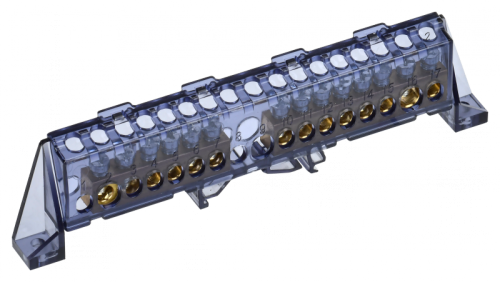 TEKFOR Шина L фаза в комбинированном DIN-изоляторе Стойка 6х9-11-Ср IEK | код TF-NN20-88-DP-K02 | IEK