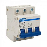 Автоматический выключатель DZ47-63/3P 40A 4.5kA х-ка C (ANDELI) | код ADL01-096 | ANDELI