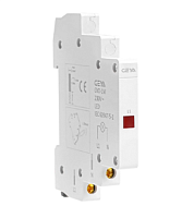 Индикатор модульный GYD3M3R230, 3х красный LED, 230VAC, 0.5M | код GYD3M3R230 | GEYA