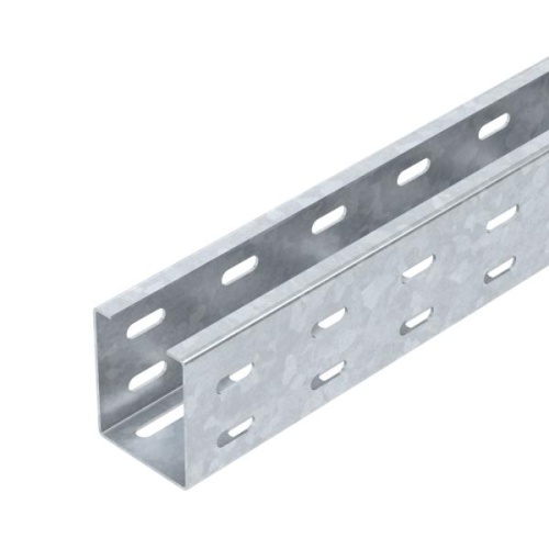 Кабельный листовой лоток перфорированный 60x50x3000 мм | код 6056634 | OBO Bettermann