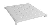 Cabeus RA-J018-FC-700-100KG Полка регулируемая для шкафов и открытых стоек, усиленная до 100 кг., цвет серый (RAL 7035) | код 10816c | Cabeus