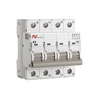 Выключатель автоматический AV-10 DC 4P 2A (K) 10kA EKF AVERES | код mcb10-DC-4-02K-av | EKF