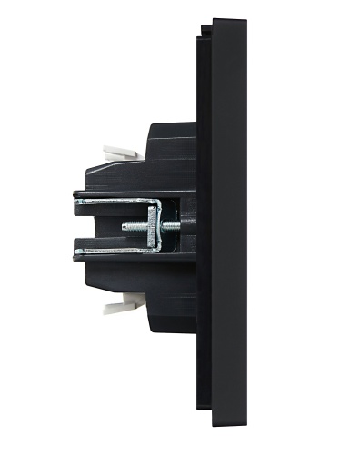 FORTE&PIANO Выключ. 1-кл. 10А FP101 чер. IEK | код FP-V10-0-10-1-K02 | IEK фото 3