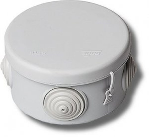 TYCO Коробка распределительная 60х40мм IP55 белая | код. 67010Б | RUVinil