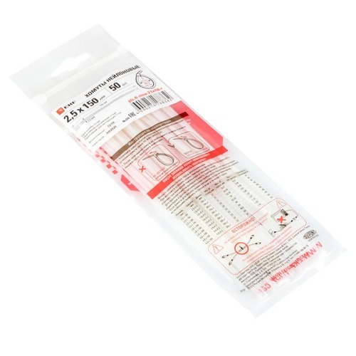 Хомут P6,6 стандартный (б), 2,5x160 (100шт) FlexLock PROxima | код plc-fl-ctsw-2.5x160 | EKF фото 3