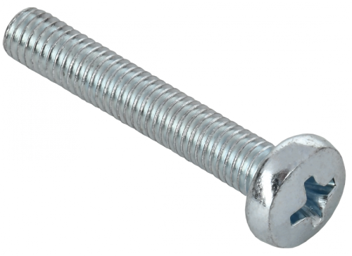 Винт с полус. гол. и крест. шлиц. DIN 7985 М6х10 HDZ IEK | код CMZ10-VPL-6-10-HDZ | IEK