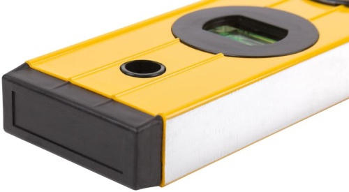 Уровень "Янтарь" 3 глазка ручки усиленный корпус фрезер. рабочая грань шкала 600мм FIT 18162 фото 7