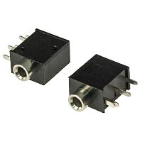 Разъём аудио RUICHI TKX3-3.5-11 PCB jack, гнездо на плату | код 107770 | Ruichi