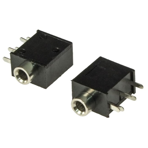 Разъём аудио RUICHI TKX3-3.5-11 PCB jack, гнездо на плату | код 107770 | Ruichi