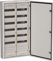 TITAN 5 Корпус металлический ЩРн-168 (2х84) 1085х570х140 IP54 сер | код TI5-50-N-2X084-54-7035 | IEK