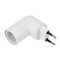 Переходник цокольный AC 220V-E14 с выключателем REXANT | код 11-8883 | REXANT
