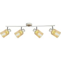 Светильник настенно-потолочный спот поворотный 4хЕ27 40Вт 7057-704 Jamilly Rivoli | код Б0054663 | Rivoli