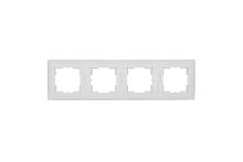 Мария Рамка четырехместная МРФИ11.13.00.00, белый | код 110033 | Кунцево-Электро