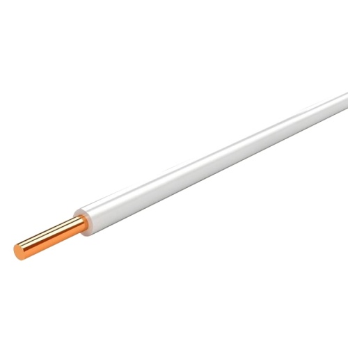 Провод ПуВнг(А) -LS 1х0.5 ГОСТ (бухта 1500м) белый | код SQ0124-0257 | РЭМЗ ТМ