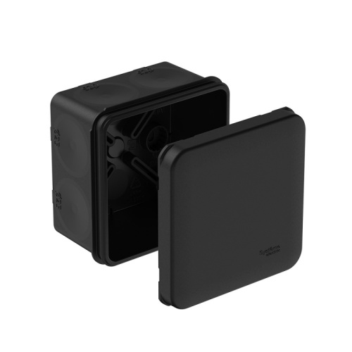 MultiBox Коробка распределительная IP66 70х70х42 Черная DIY (со стикером) | код IMT352961 | Systeme Electric