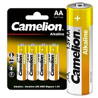 Элемент питания алкалиновый Normal Alkaline LR6 BL-4 LR6-BP4NR 1.5В (уп.4шт) Camelion 15122