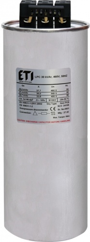Конденсаторная батарея LPC 30kVAr (460V) | код 004656775 | ETI