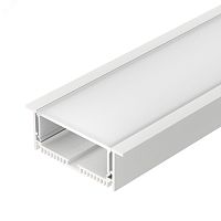 Профиль с экраном SL-LINIA88-F-2500 WHITE+OPAL (ARL, Алюминий) | код 21373 | Arlight