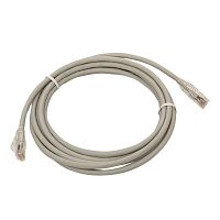 Патч-корд кат.5E UTP неэкранир. PVC сер. 5.0м TERACOM PRO | код TRP-5EUTP-PVC-5M-GY | EKF