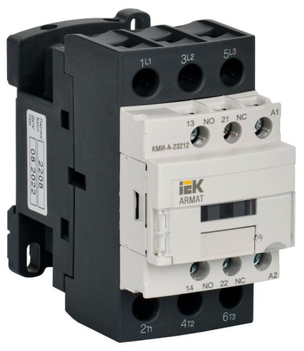 Контактор КМИ-А-23212 LC1D 32А кат. 230В AC 1НО+1НЗ AC-3 | код AR-ACC-21-032-230-11 | IEK