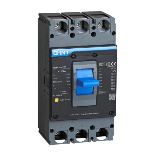Автоматический выключатель NXM-630H/3Р 400A 70кА (CHINT) | код 844368 | CHINT