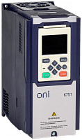 Преобразователь частоты K751 380В 3Ф 0,75кВт 2,5А со встроенным тормозом ONI | код K751-33-075HTM | ONI