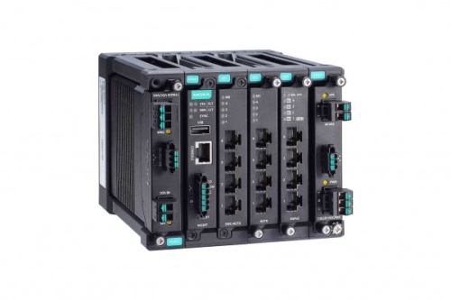 Коммутатор MDS-G4012-L3 Layer 3 full Gigabit modular managed Ethernet switch with 4 fixed Gigabit ports, 2 slots for optional 4-port GE/FE modules, 2 slots for isolated power modules, up to 12 Gigabit ports, -10 to 60 Coperating temperature | код 00