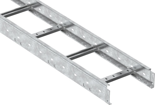 Лоток лестничный LESTA 80х600х3000-1,5 HDZ | код CLM40-080-600-3-150-HDZ | IEK
