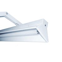 Светильник люминесцентный ЛБО01-1х36-001 Мастер IP20,1250х115х90 мм, ЭмПРА, на Г-кронштейнах, некомпенсированный | код 140136006 | Ксенон