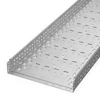 Лоток перфорированный Стандарт INOX (AISI 304) 500х100х3000 (1,0 мм) (3 м/уп) Промрукав | код PR16.2343 | ПРОМРУКАВ