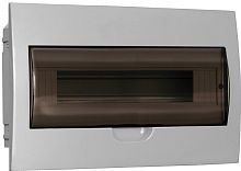 Бокс ЩРВ-Пк-18 модулей встраиваемый пластик IP41 | код MKP12-V-04-18-41 | IEK