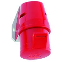 Розетка настенная 16A, 4р(3P+PE), 6h, 400V, IP44 90х87 QC Bals 11905 | код 11905 | Bals