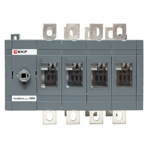 Рубильник 160A 4P реверсивный без рукоятки управления TwinBlock EKF | код tb-s-160-4p-rev | EKF фото 3