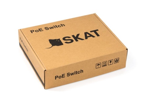 Коммутатор SKAT PoE-4E-2E v.2 PoE Plus 65Вт порты: 4-Ethernet 2-Uplink | код 4071 | Бастион фото 7