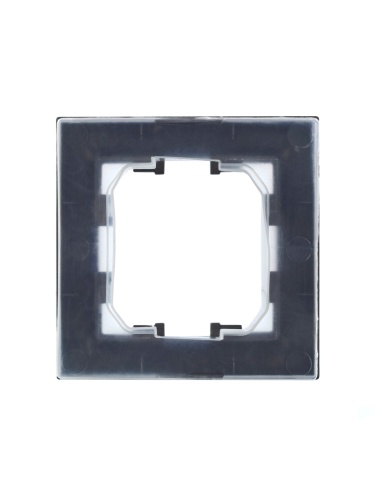 BRITE Рамка 1-местная IP44 РУ-1-БрС-44 сталь | код BR-M12-44-K46 | IEK фото 3