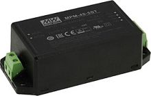 Источник питания AC-DC, 45Вт, вход 80…264В AC, 47…63Гц / 113…370В DC, выход 15В/3000мА, КПД 92.5%, ток утечки <100мкА/264В AC, изоляция 4000В AC, в корпусе 109х52х33.5мм, -30…+80С, клем. колодка | код MPM-45-15ST | MeanWell
