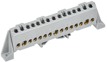 TEKFOR Шина L фаза в комб. изол. Стойка 8х12-15-Ср IEK | код TF-NN20-15-DP-K03 | IEK