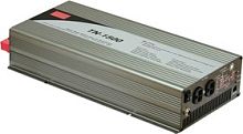Источник питания DC-AC, 1500Вт, Рпик=2250Вт, с зарядным устройством и возможностью подключения солнечных батарей, Uвх=42 - 60В DC, Uвых=220В АС, КГИ<3%, в кожухе 420х220х80мм, вес 6.85кГ, -10…+60С | код TN-1500-248B | MeanWell