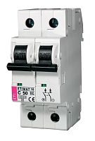 Автоматический выключатель ETIMAT 10 DC 2p C 50A (6 kA) | код 002138721 | ETI