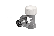 Вентиль термостатический угловой для радиатора 1/2' | код НС-1050893 | Royal Thermo