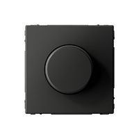 ARTGALLERY СВЕТОРЕГУЛЯТОР (диммер) повор-нажим, LED, RC, 400Вт, механизм, БАЗАЛЬТ | код GAL001423 | Systeme Electric