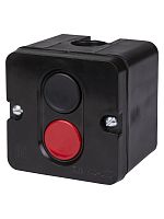 ПКЕ 722 У2, красная и черная кнопки, IP54 TDM | код SQ0742-0026 | TDM